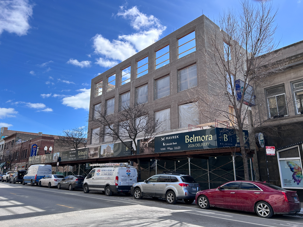 Belmora 919 West Belmont March 2026 construction update