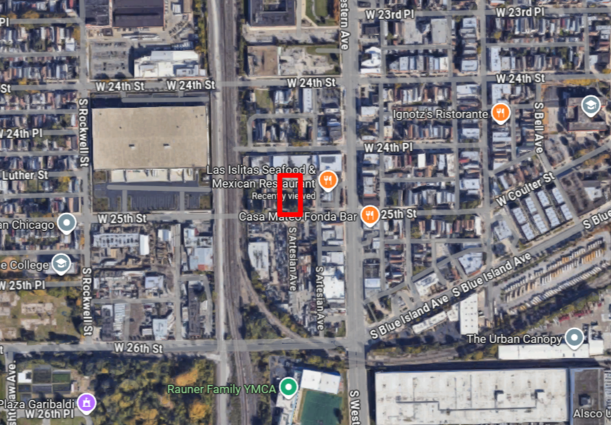 2424 West 25th Street six-flat permitted