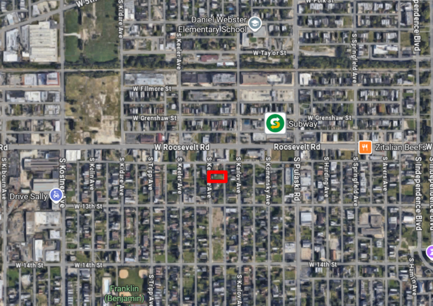 1231-1233 South Kedvale Avenue three-flats permitted