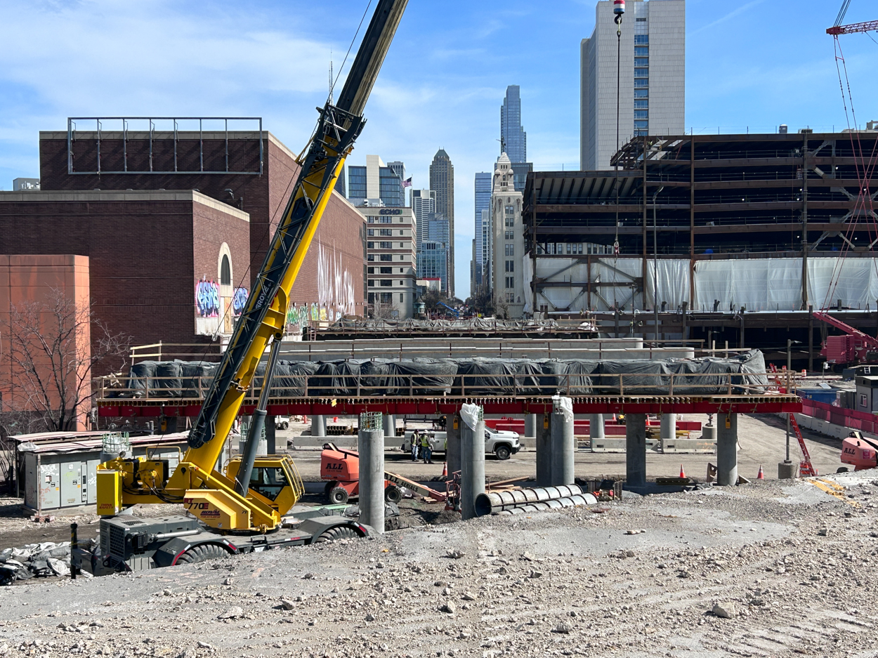 Chicago Avenue Bridge removal
