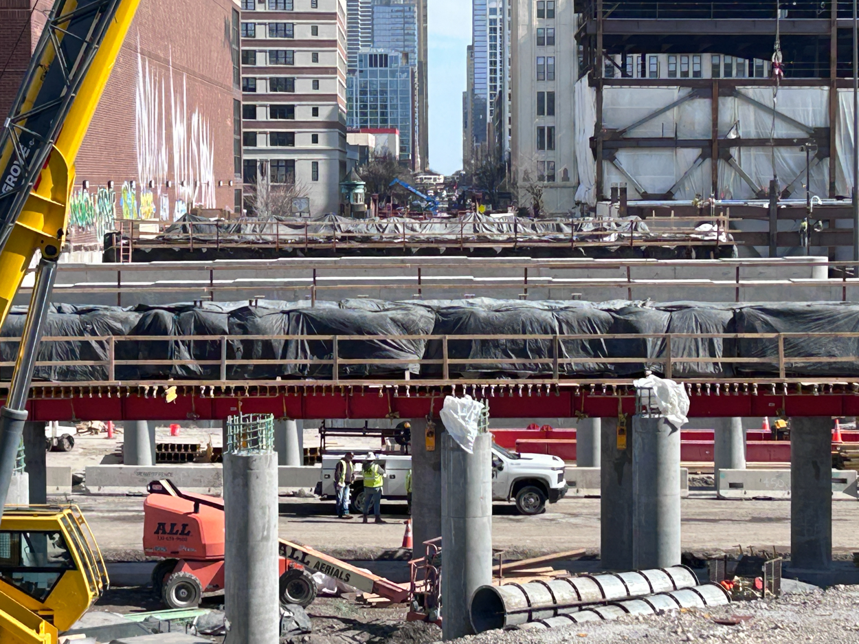 Chicago Avenue Bridge removal