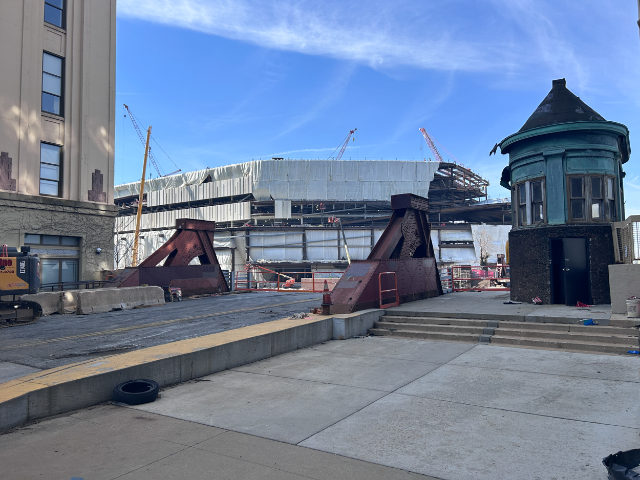 Chicago Avenue Bridge removal