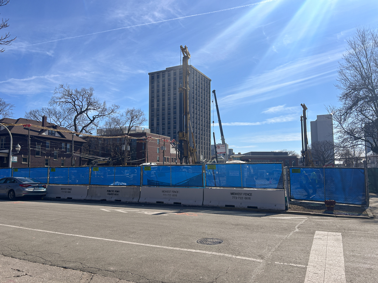 Loyola University Marcella Niehoff School of Nursing and the College of Arts and Sciences caisson work