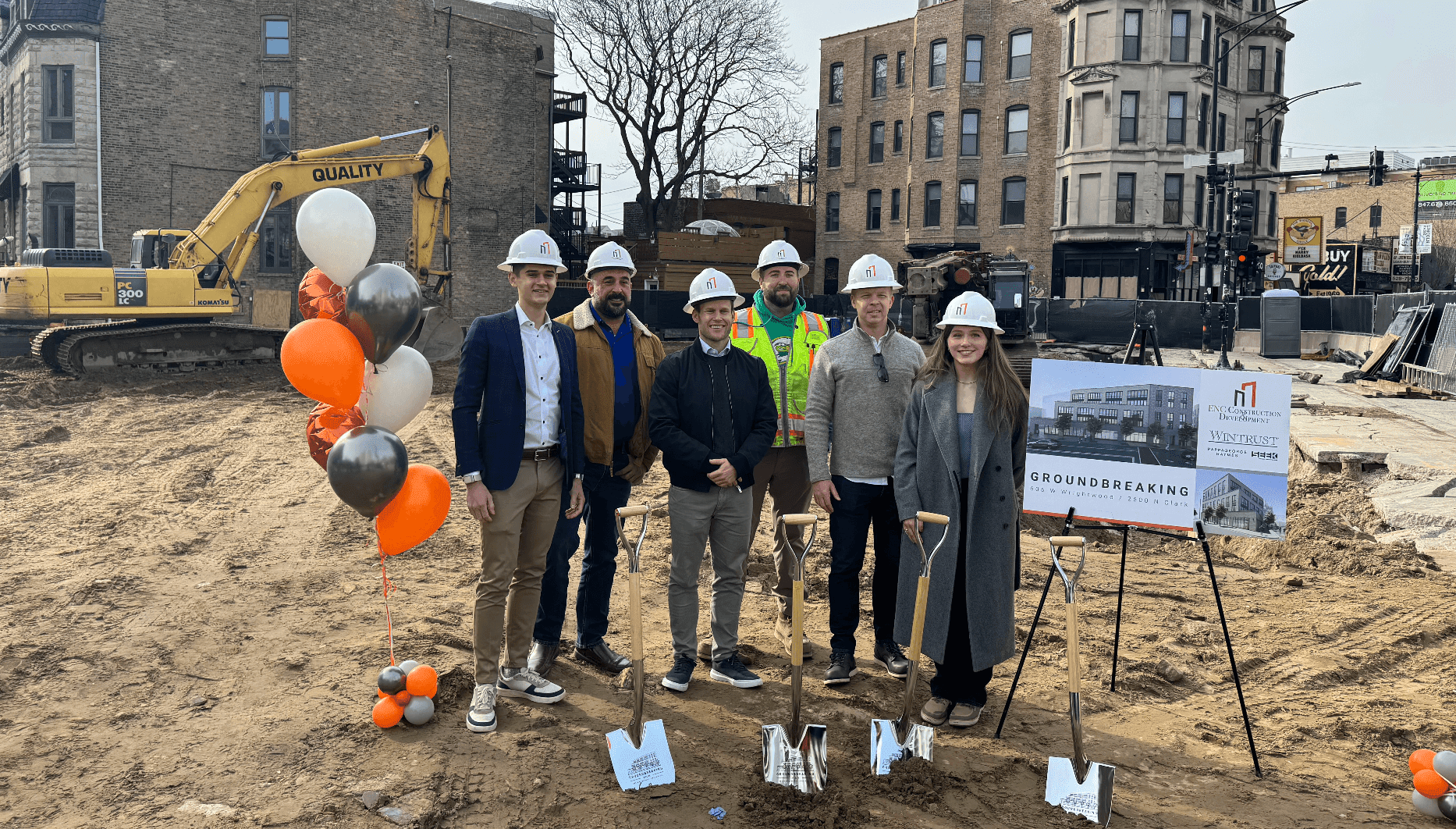2600 North Clark Street construction underway