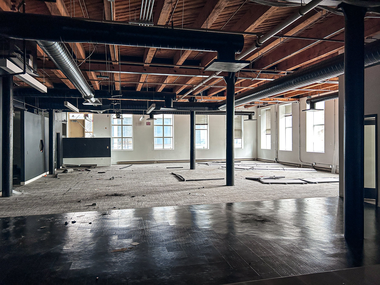 168 North Clinton Street pre-demolition walkthrough