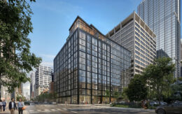 566 West Van Buren site prep underway