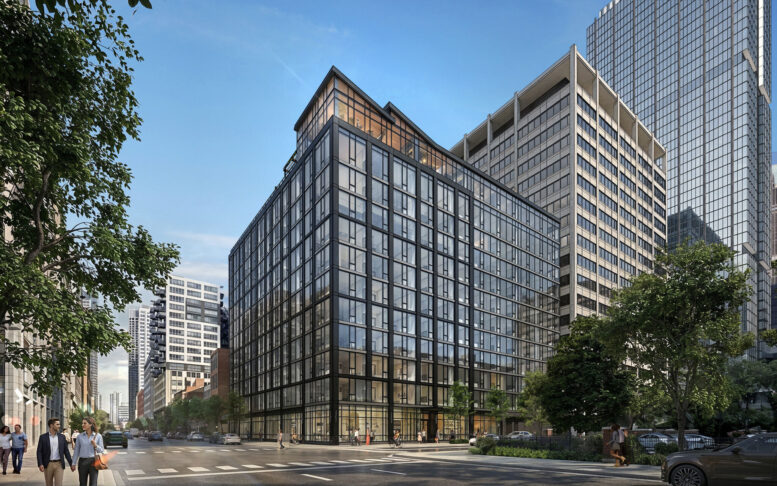 566 West Van Buren site prep underway