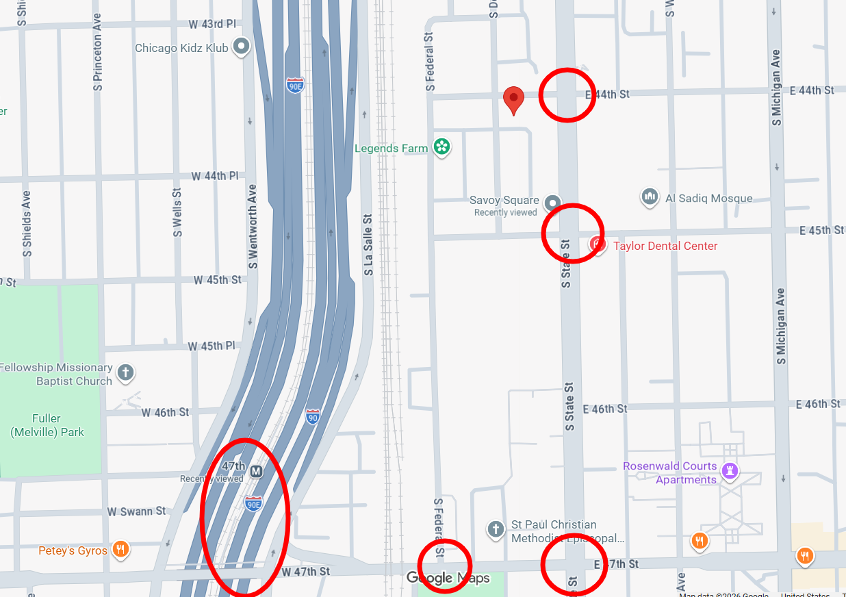 West 44th Street Bronzeville two-flats permitted