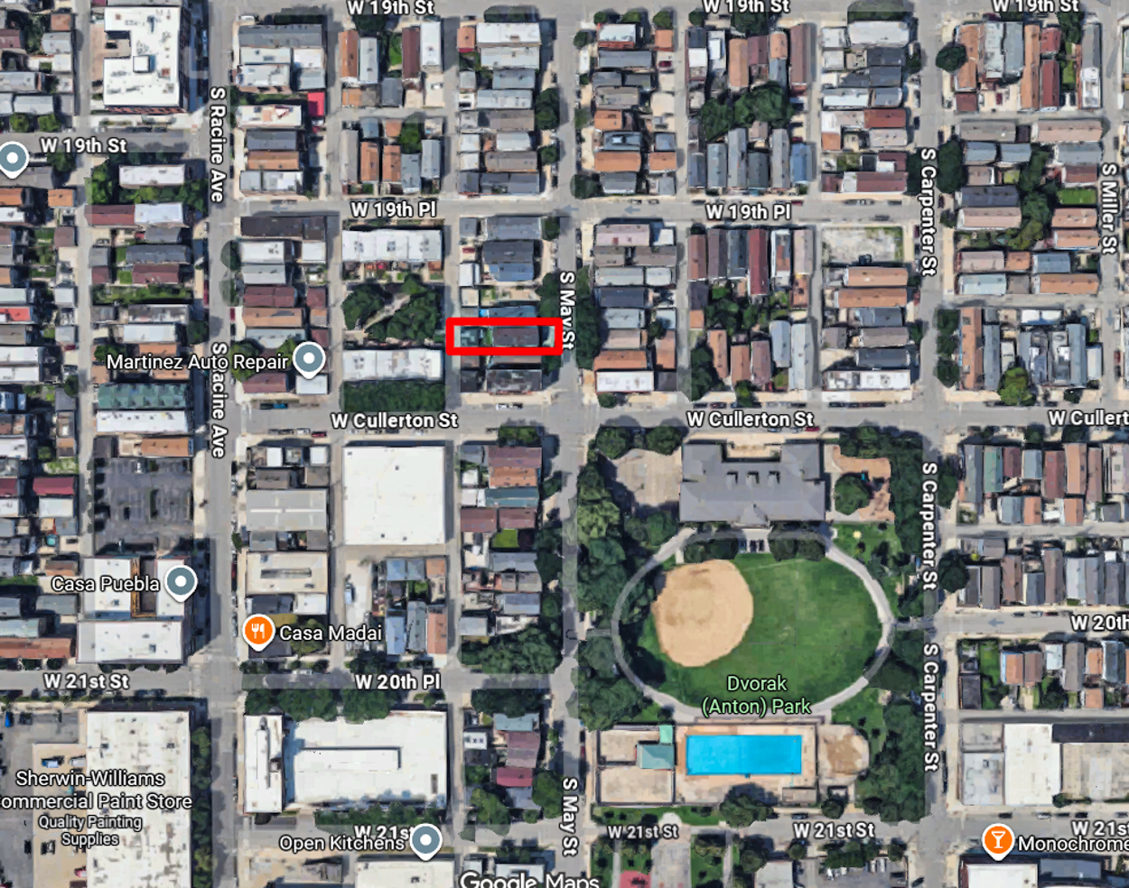 1936 South May Street construction permitted