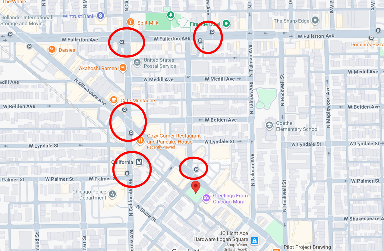 2240 North Milwaukee Avenue caissons permitted