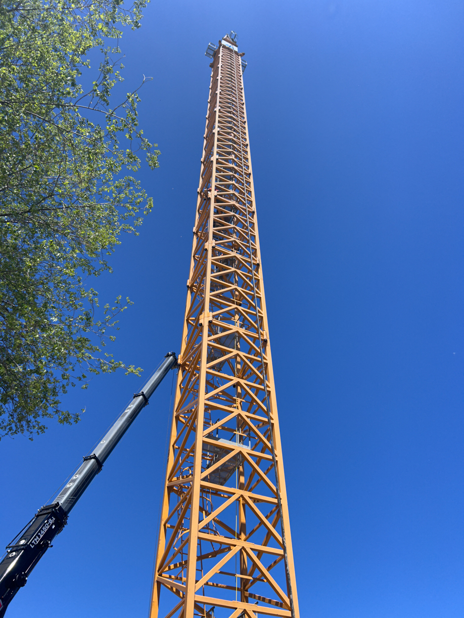 Southbridge 2305 South State Street tower crane