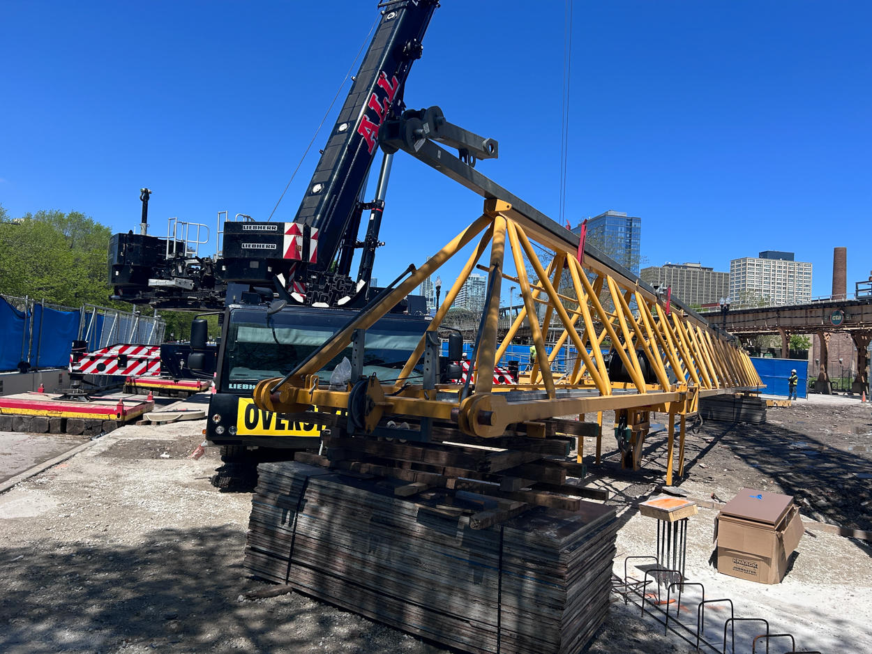 Southbridge 2305 South State Street tower crane