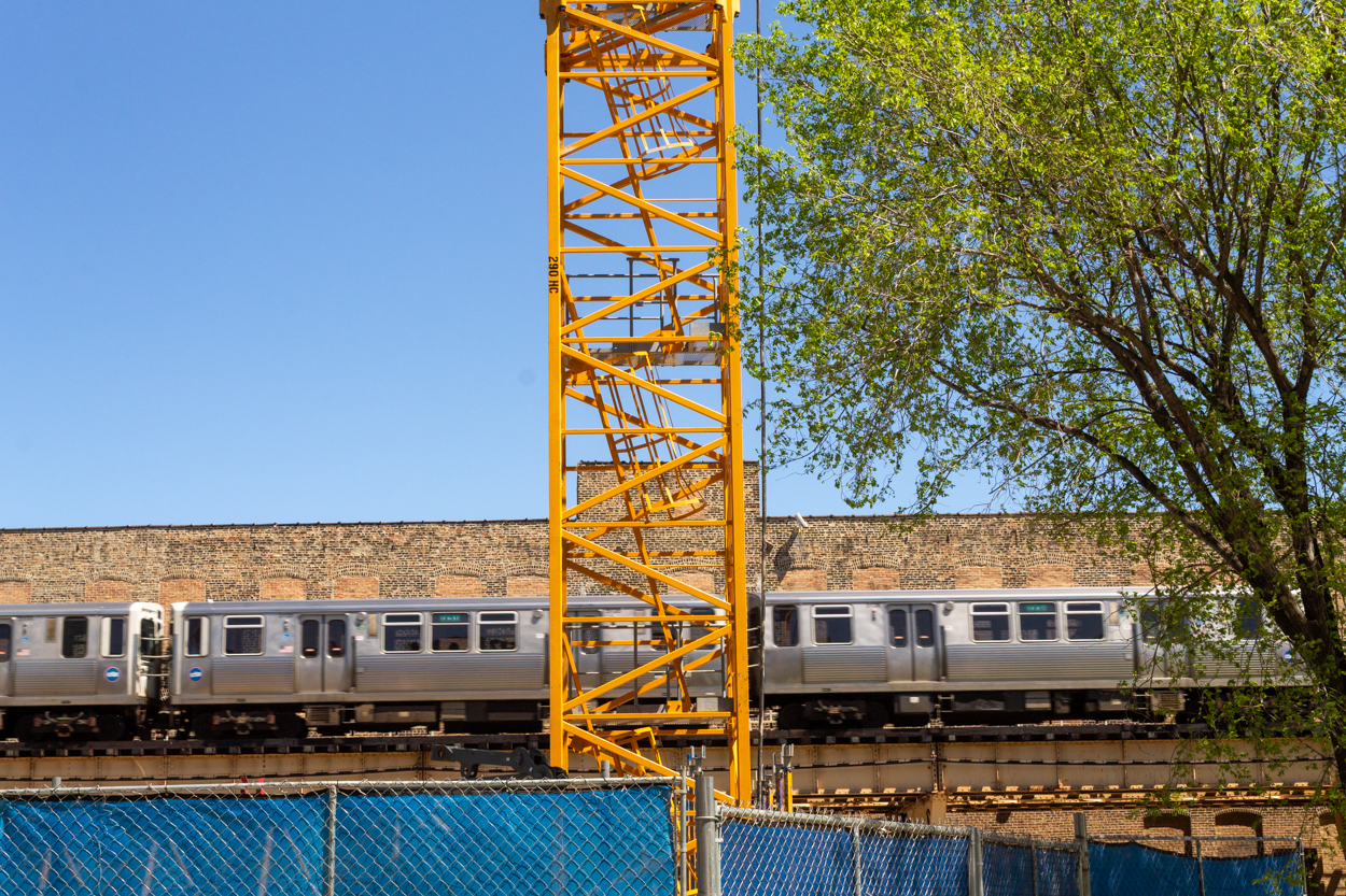 Southbridge 2305 South State Street tower crane