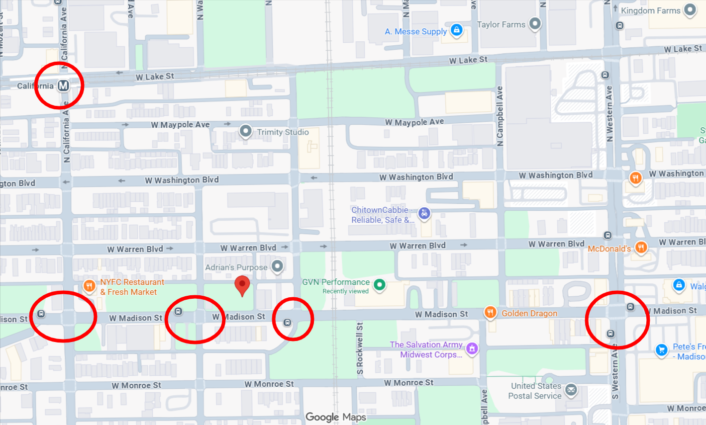 2652, 2656 West Madison Street građevinske dozvole