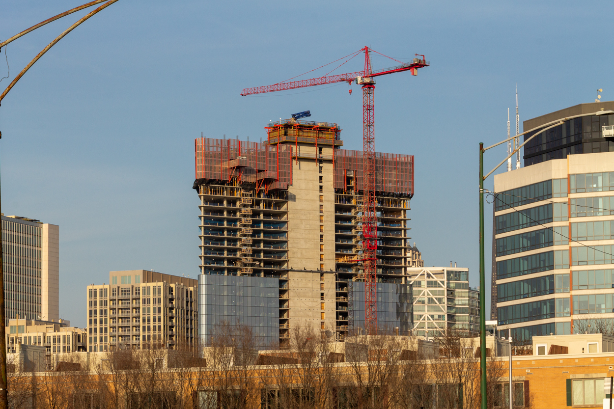 Bally's Casino hotel tower April 2026 construction update