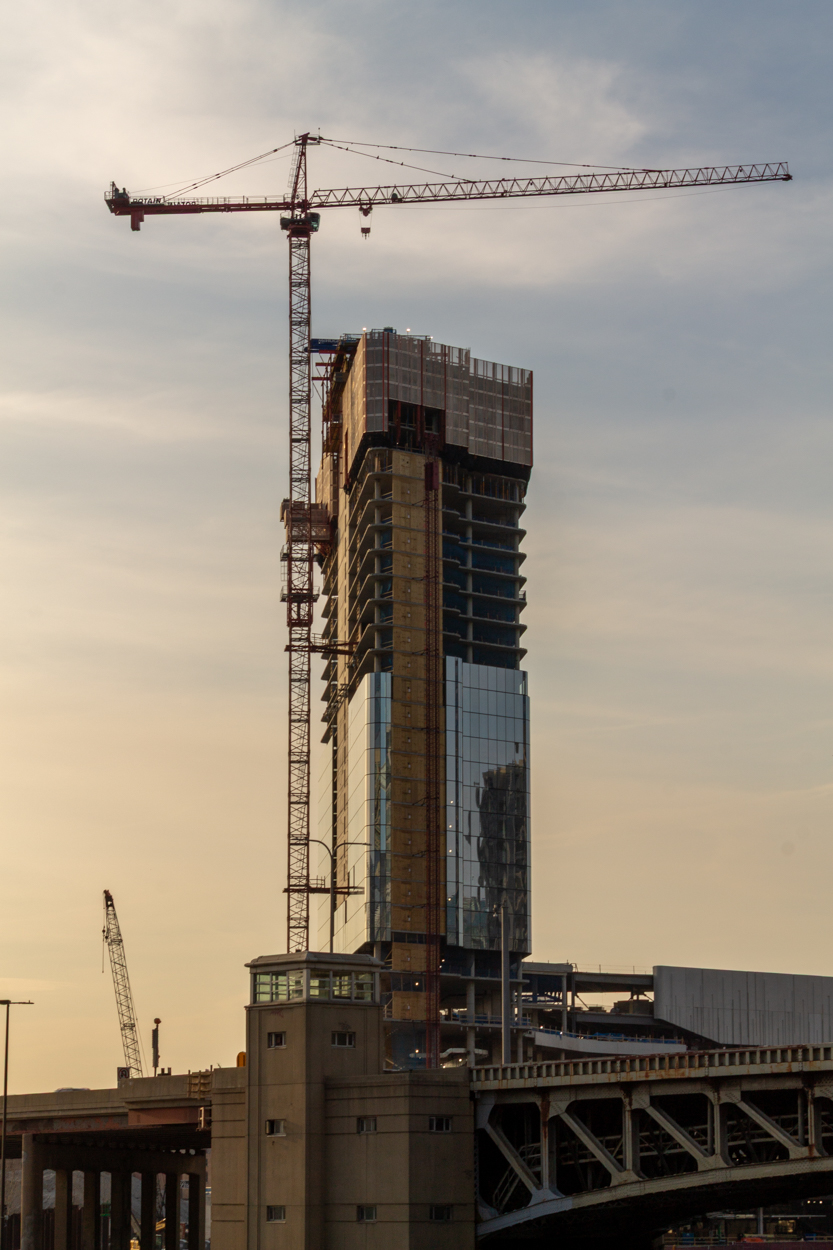Bally's Casino hotel tower April 2026 construction update