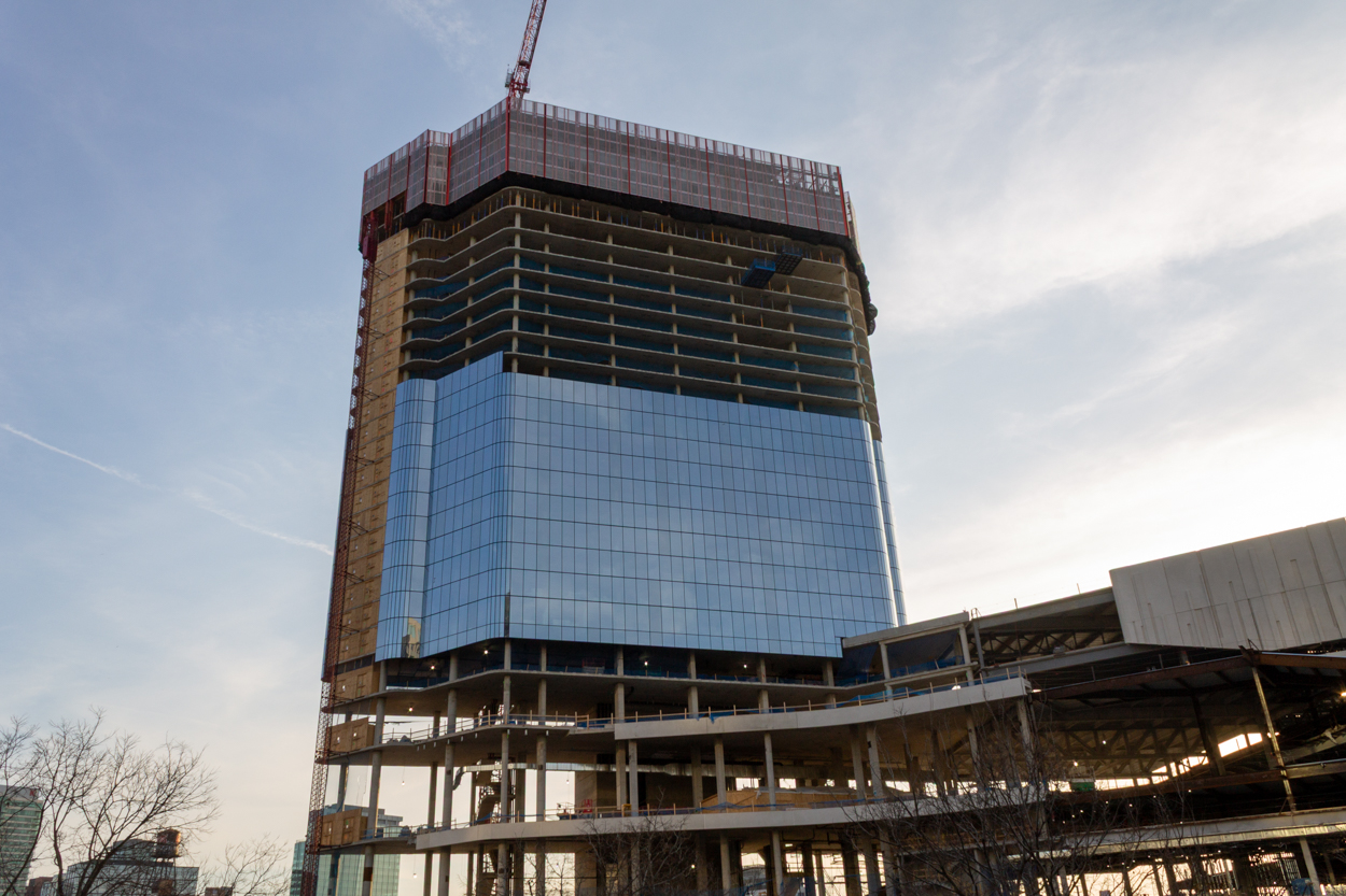 Bally's Casino hotel tower April 2026 construction update