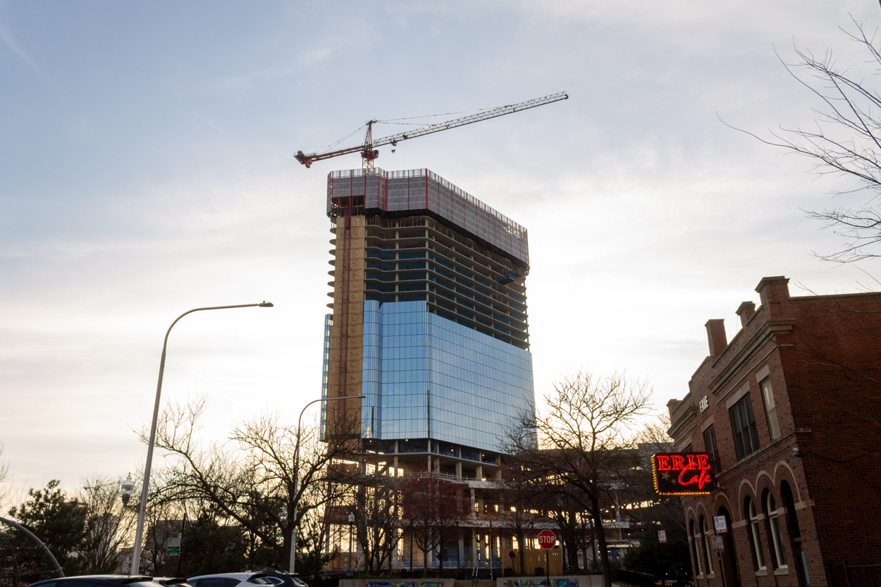 Bally's Casino hotel tower April 2026 construction update