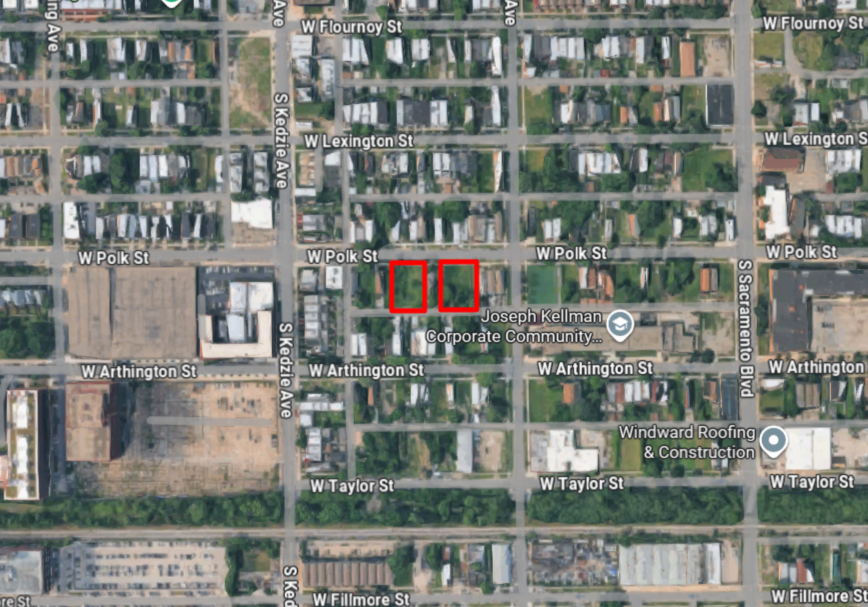 3113 West Polk Street three-flat permitted