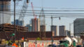 Halsted Pointe caisson construction underway
