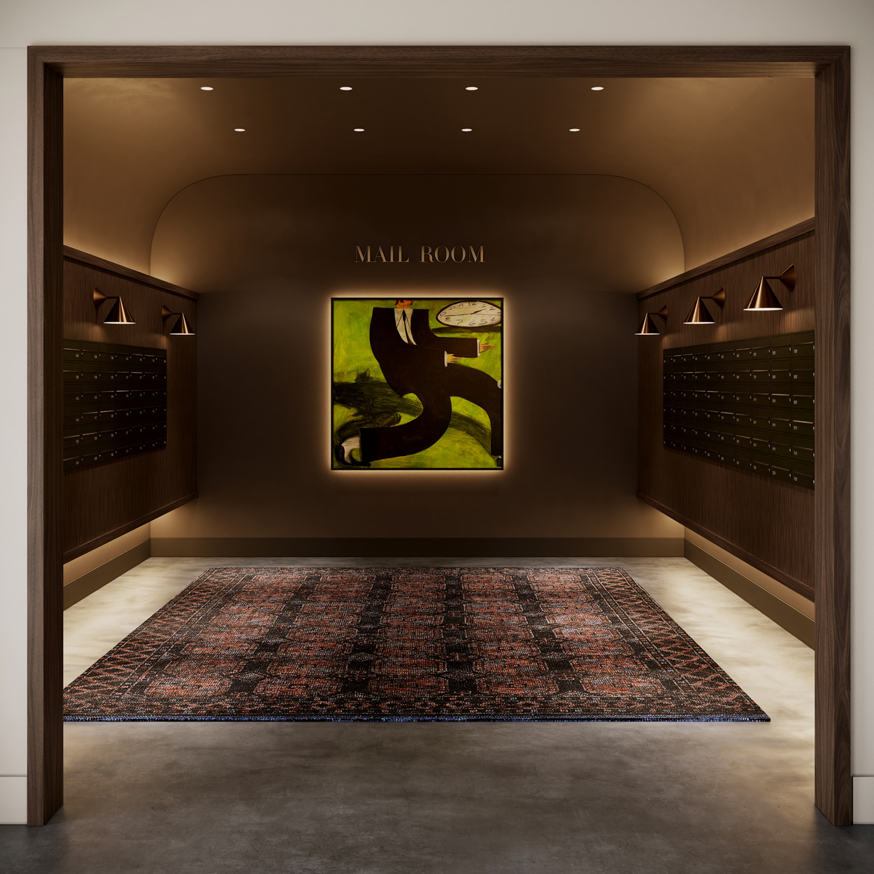 Oxxford Lofts interior renderings