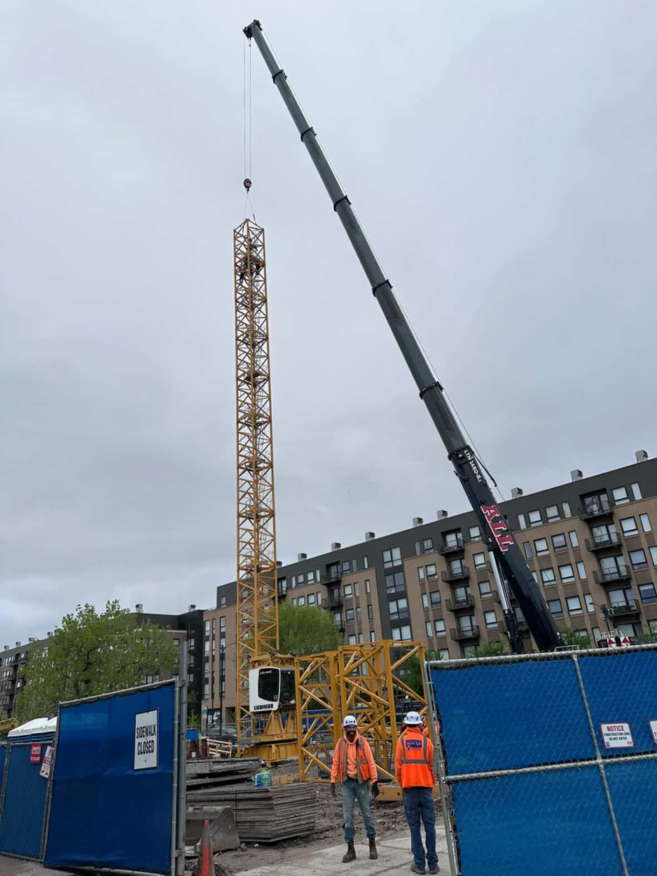 Southbridge 2305 South State Street tower crane