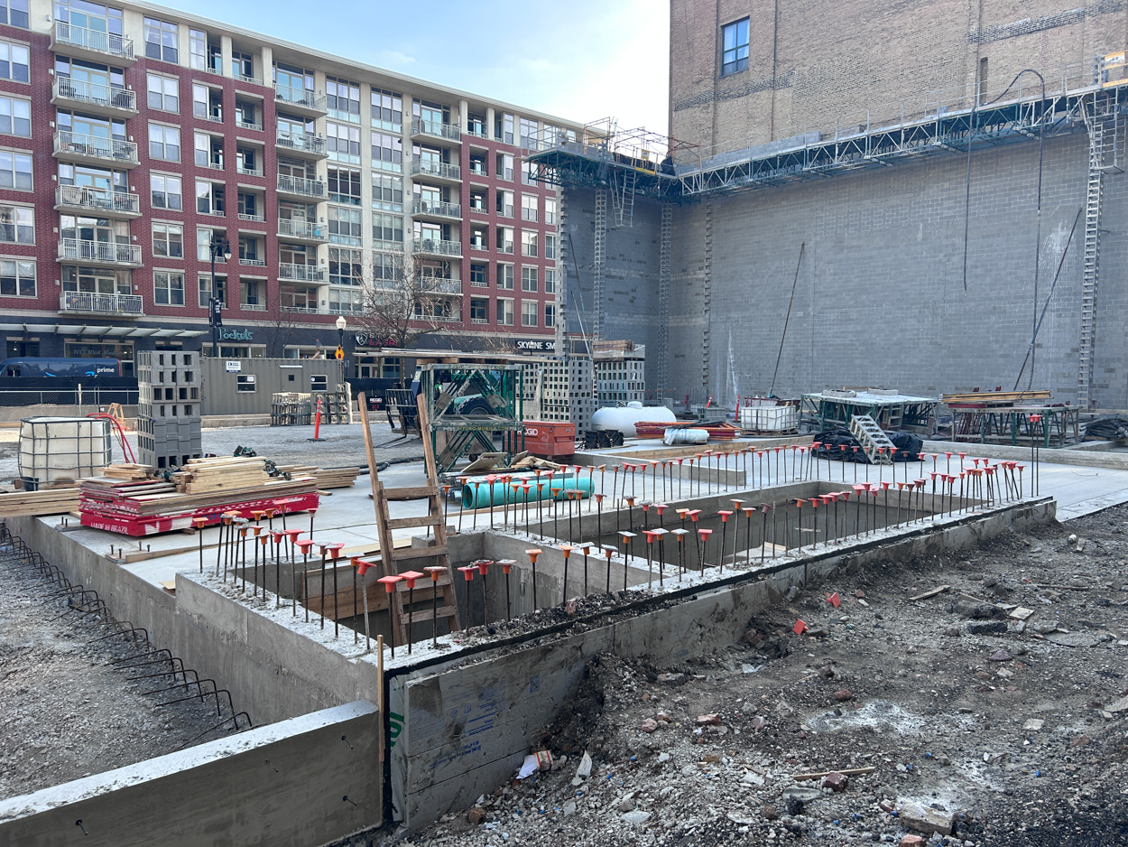 Bathhouse West Loop April 2026 construction update