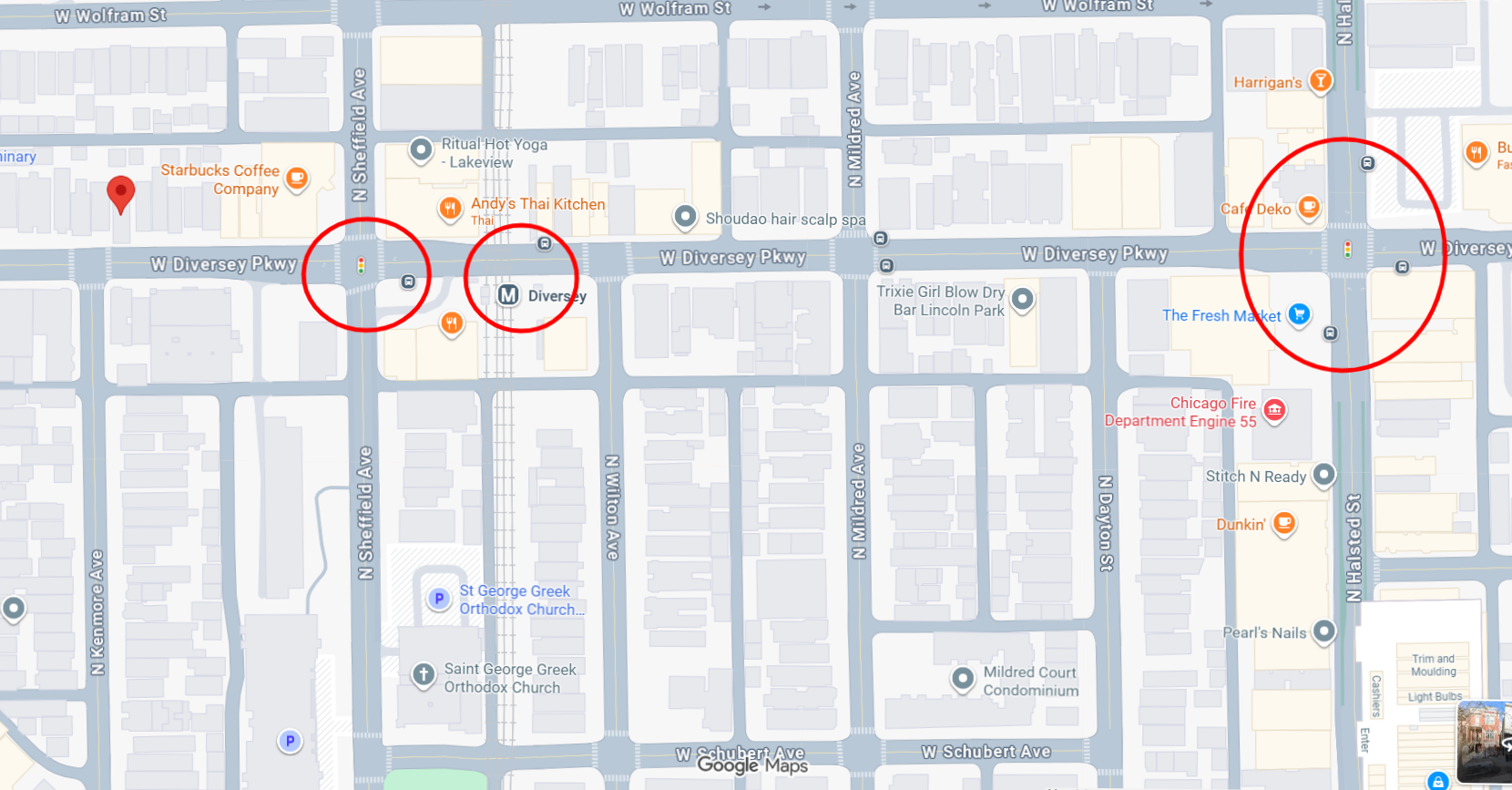 1028 West Diversey Parkway three-flat permitted
