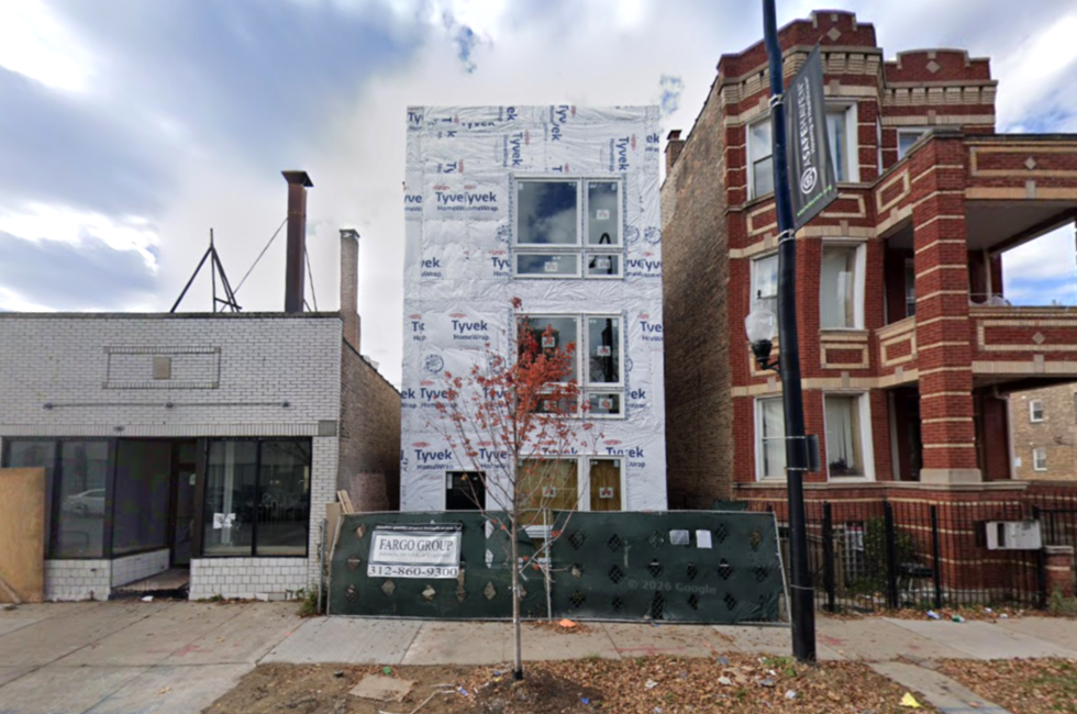 1124 South California Avenue three-flat permitted