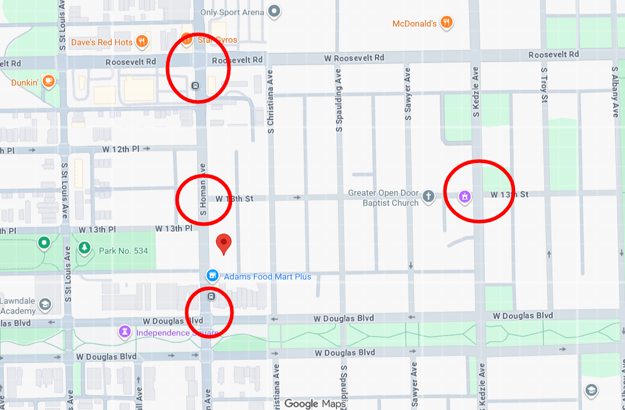 1323 South Homan Avenue construction permitted