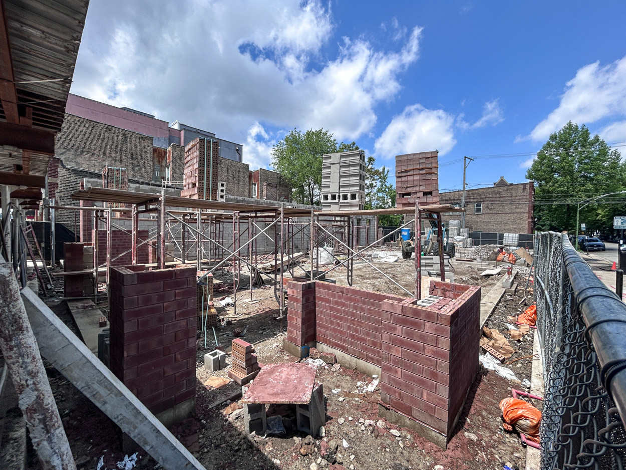 1604 North Hermitage Avenue construction underway