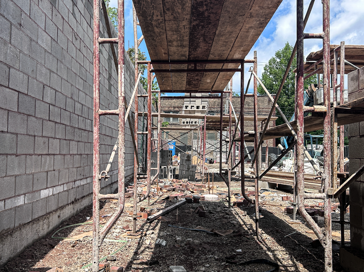 1604 North Hermitage Avenue construction underway