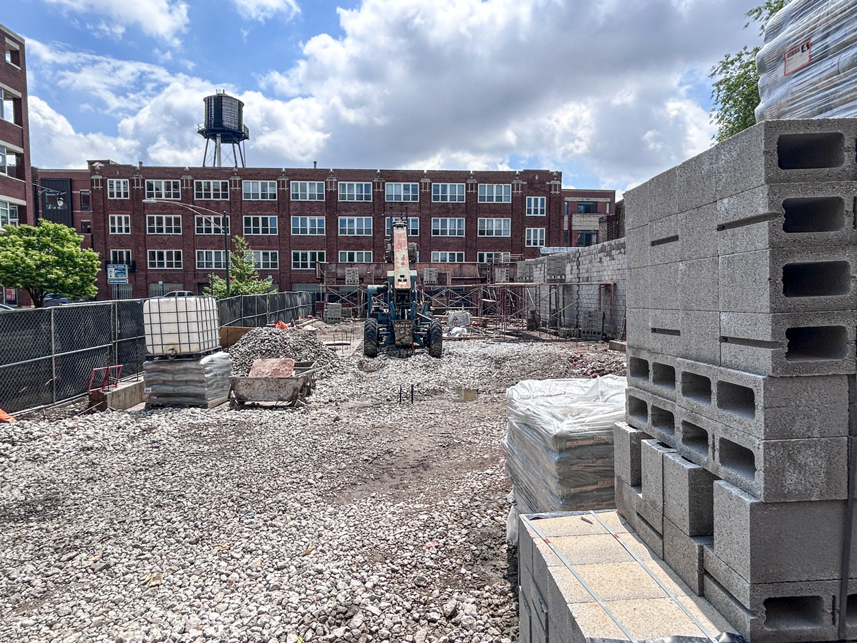 1604 North Hermitage Avenue construction underway