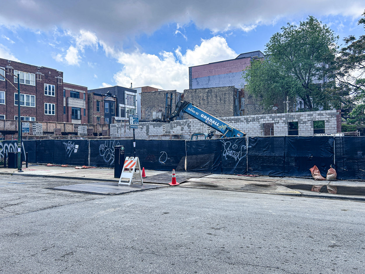 1604 North Hermitage Avenue construction underway