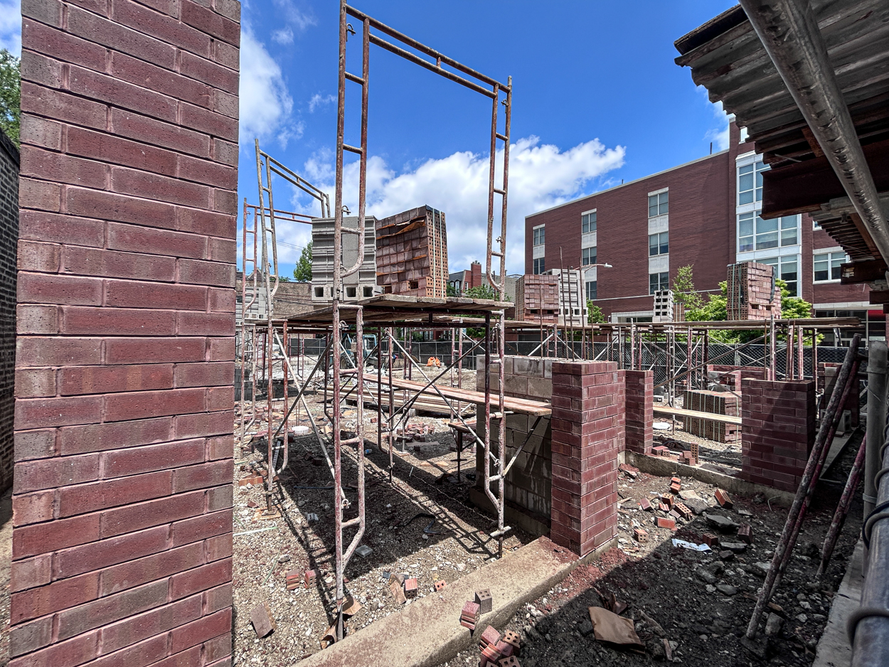 1604 North Hermitage Avenue construction underway