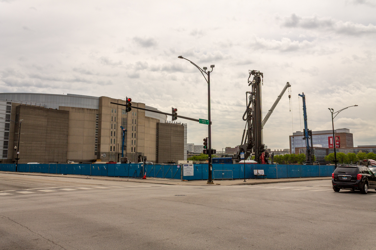 The 1901 Project caisson work