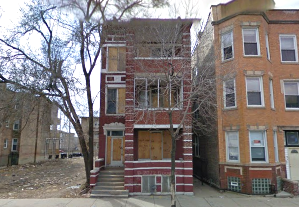 1124 South California Avenue three-flat permitted