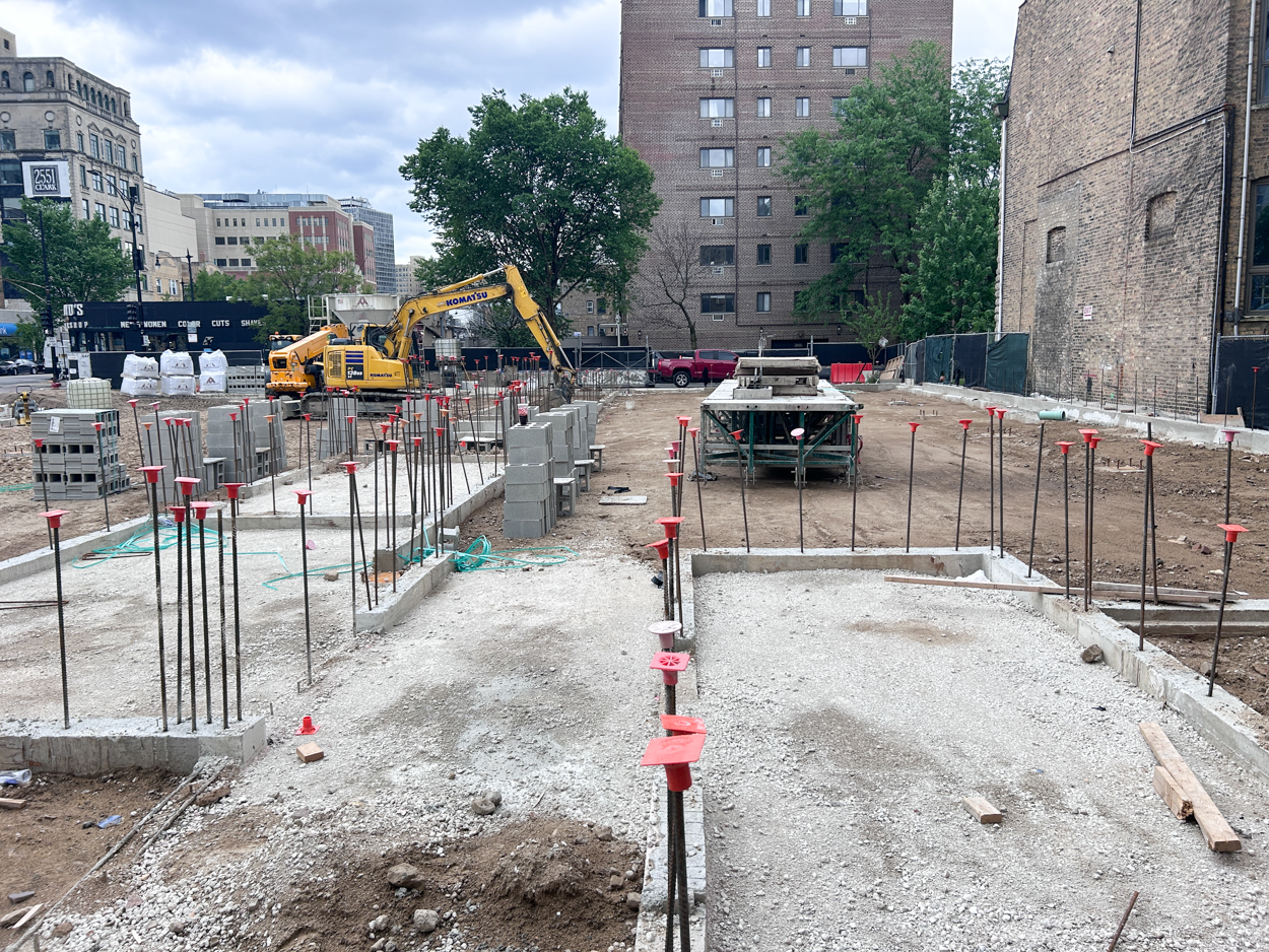 Full permit issued for 2600 North Clark