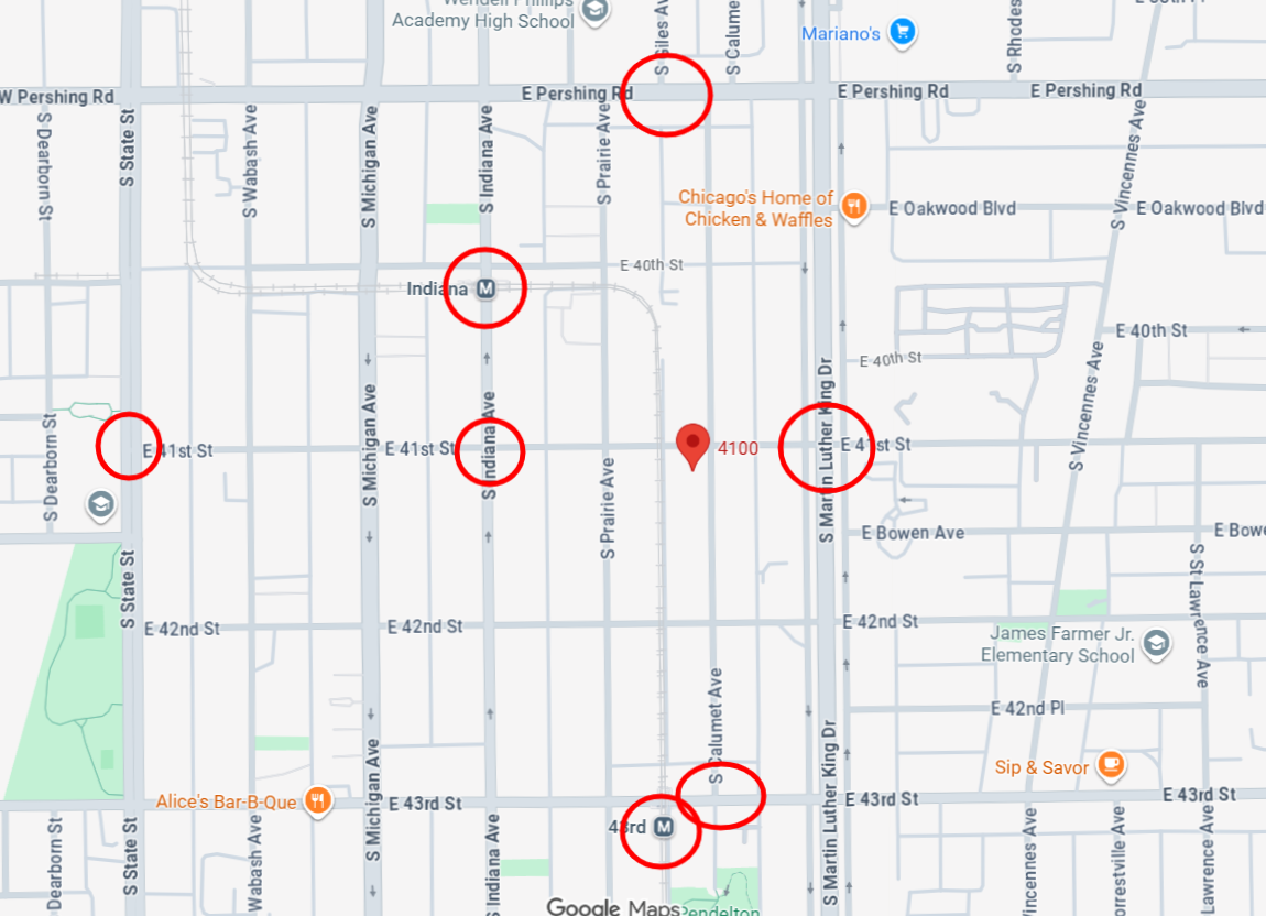 4104 South Calumet Avenue three-flat permitted