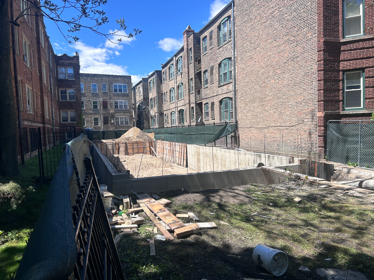 4650 North Magnolia Avenue foundation construction