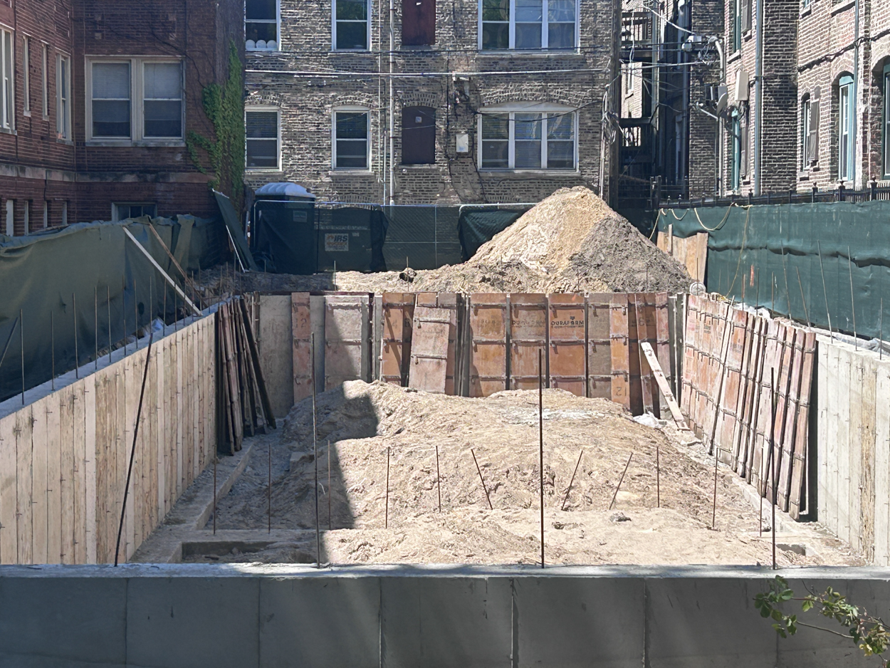 4650 North Magnolia Avenue foundation construction