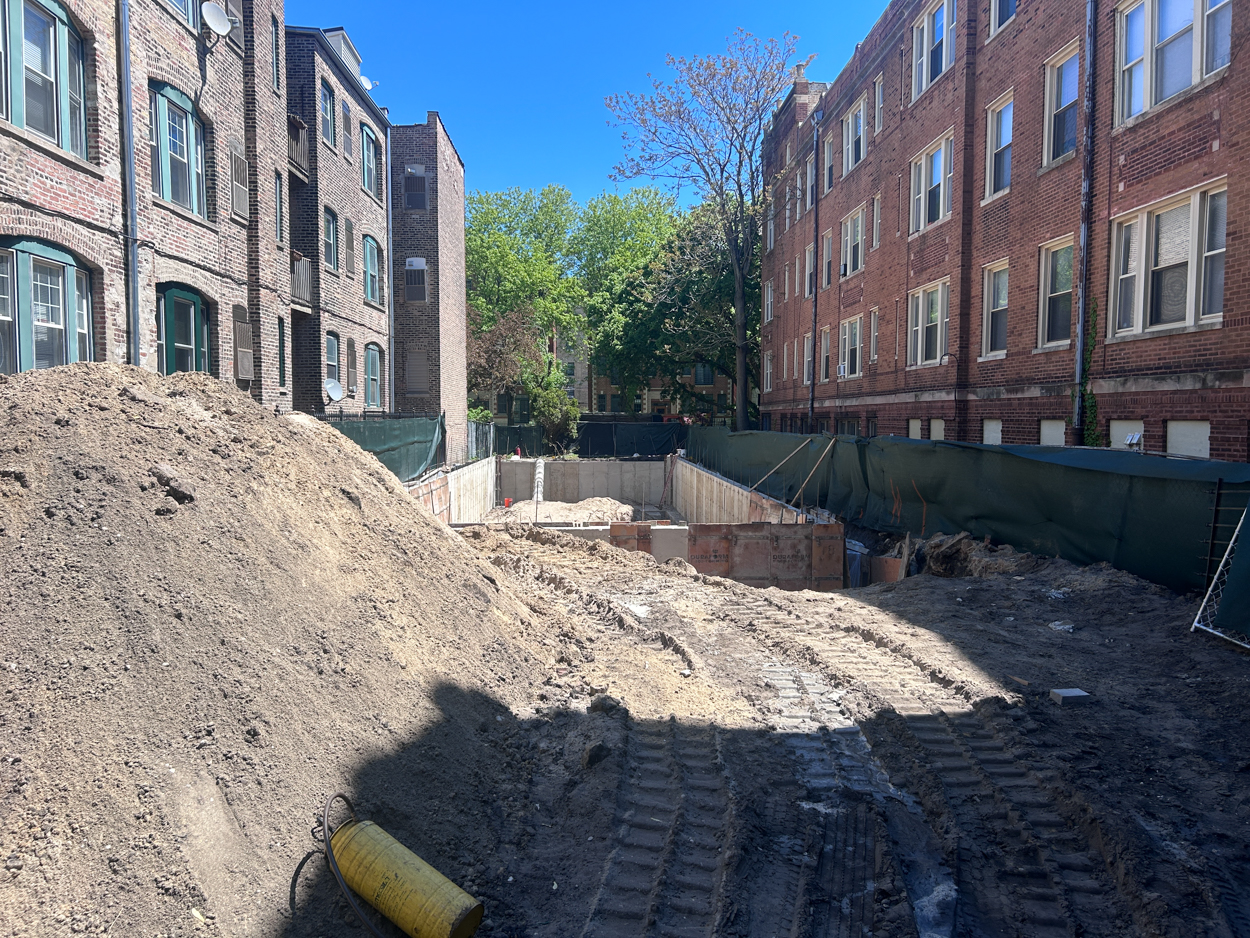 4650 North Magnolia Avenue foundation construction