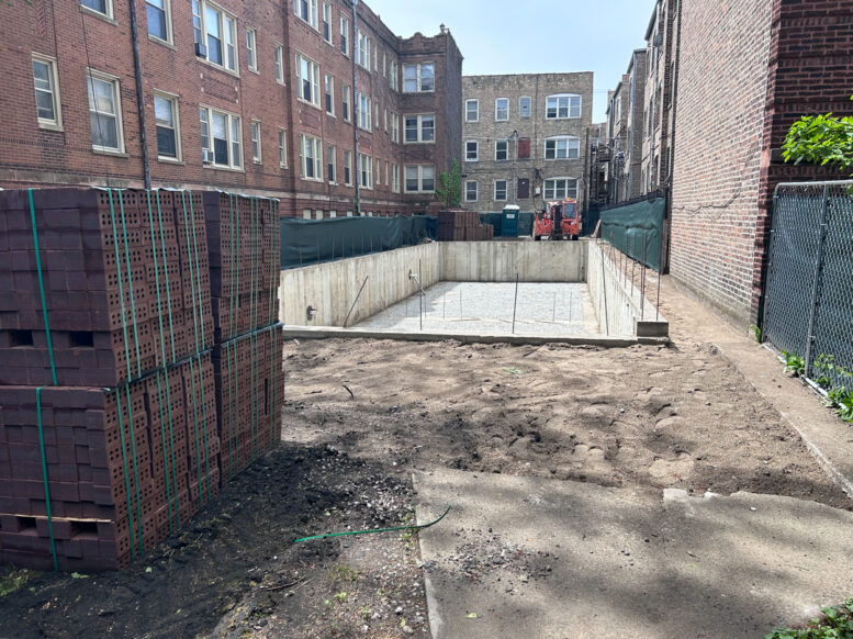 4650 North Magnolia Avenue foundation construction