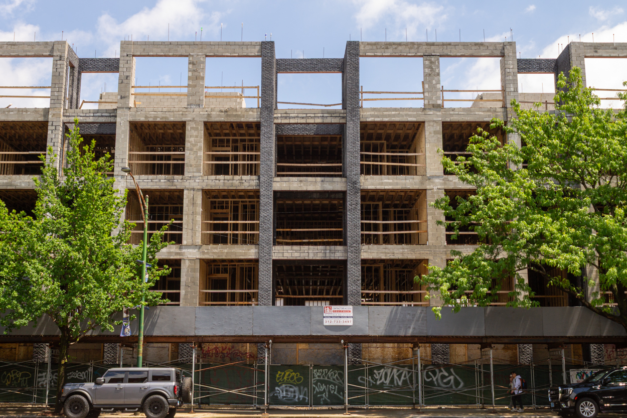 Arandas residential redevelopment construction progress