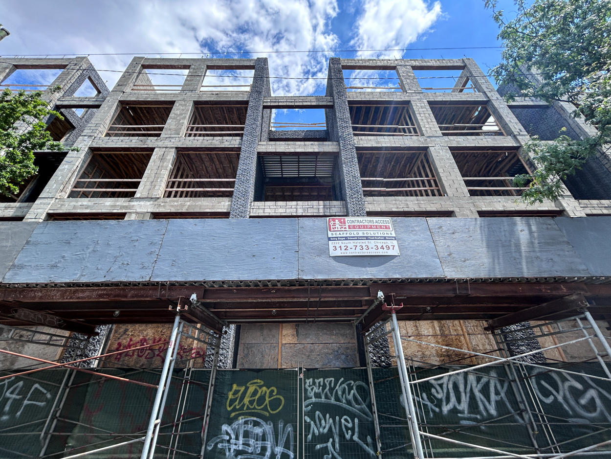 Arandas residential redevelopment construction progress
