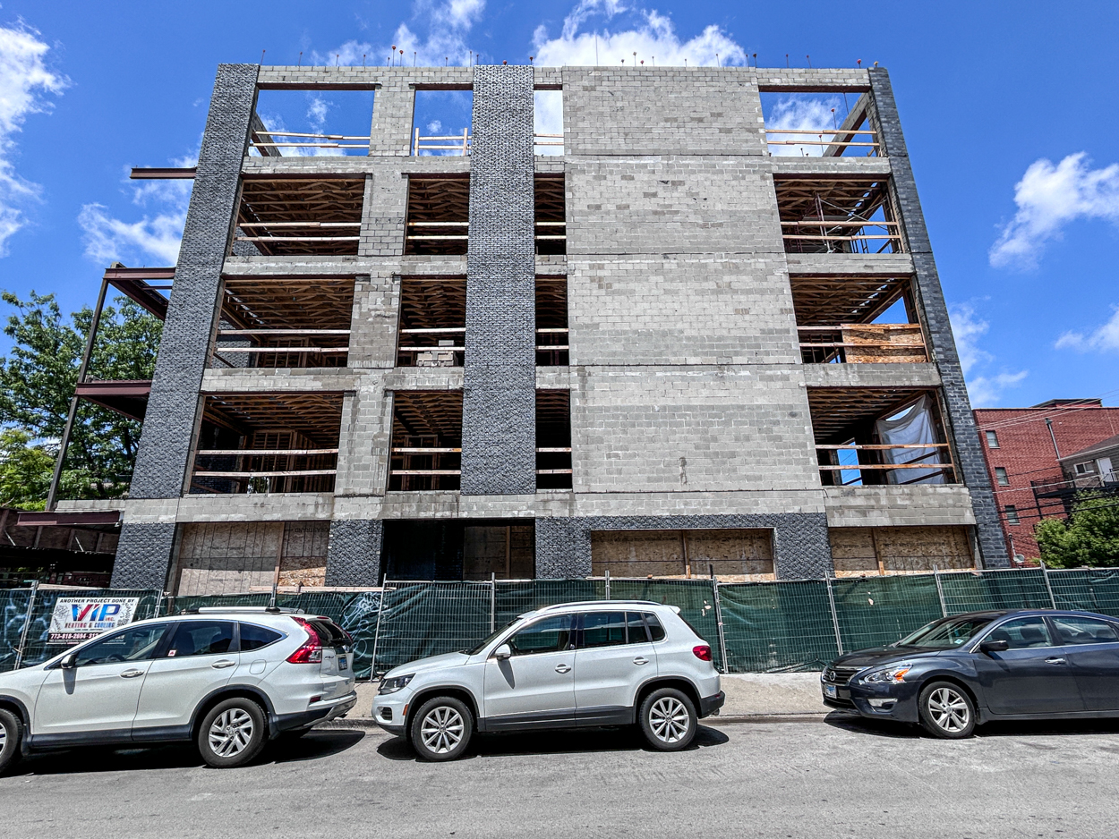 Arandas residential redevelopment construction progress