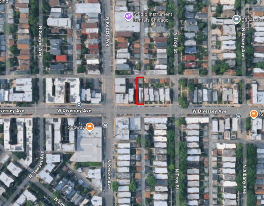 3144 West Diversey Avenue construction permitted