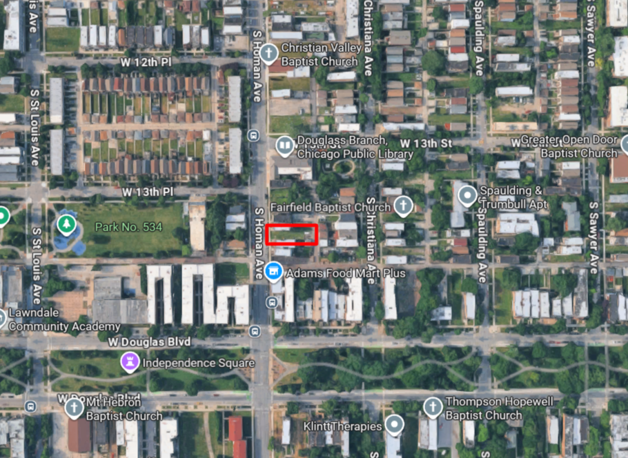 1323 South Homan Avenue construction permitted