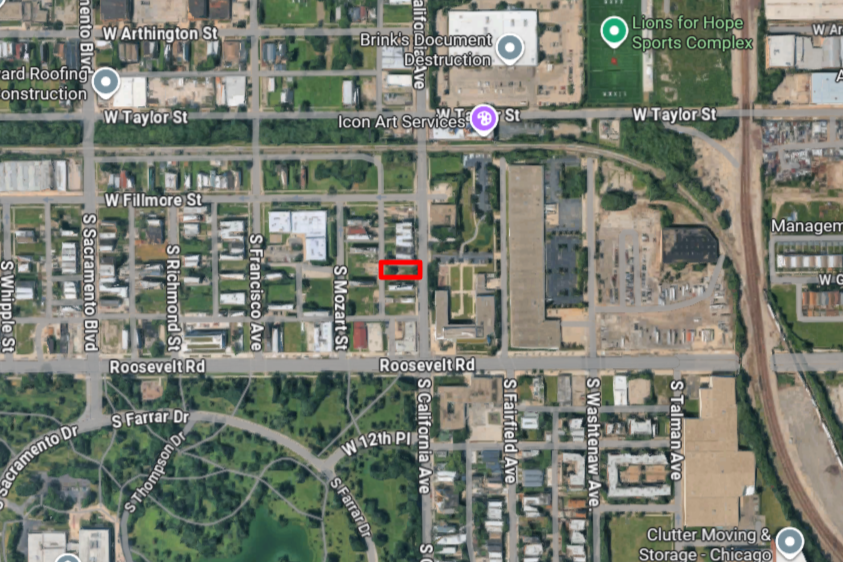 1124 South California Avenue three-flat permitted