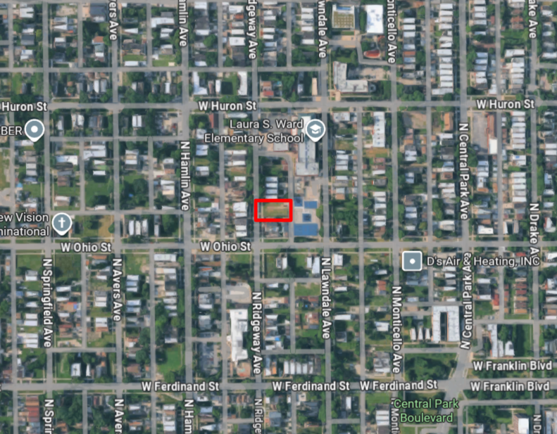 613 North Ridgeway Avenue two-flat permitted